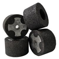 Шарошка абразивная цилиндрическая D80/М14/№60